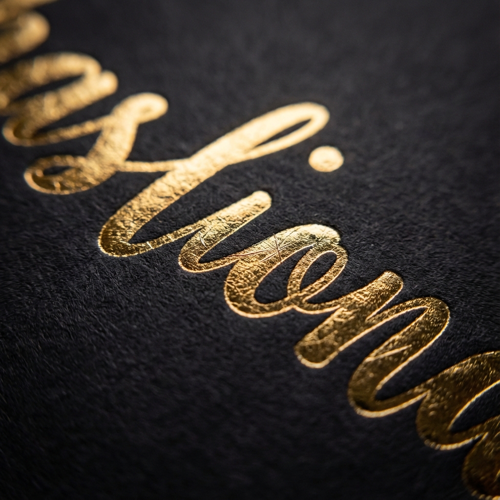 Gold Foil Detail